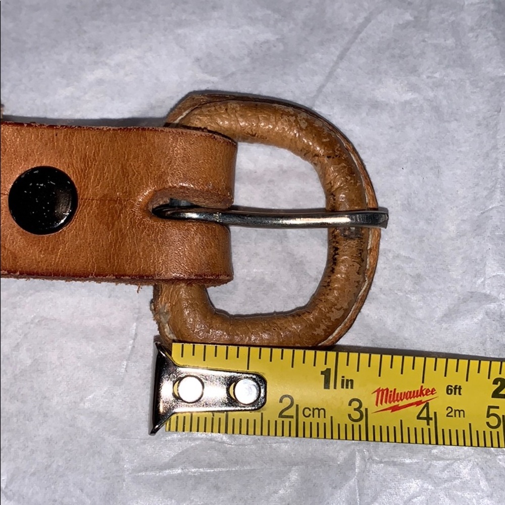 Handcrafted Woven Narrow Leather Belt View 5